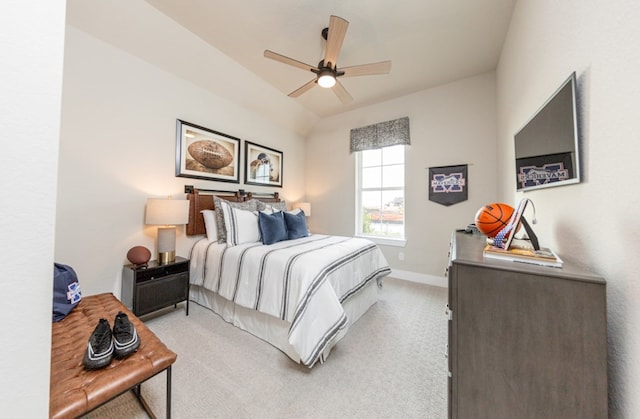 19207 Seabiscuit Stable Trl, Tomball, TX 77377 - bedroom with light colored carpet and ceiling fan
