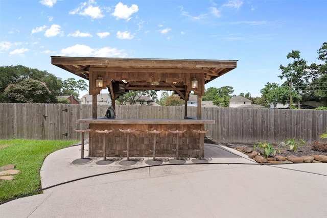 19511 Oak Station Dr, Humble, TX 77346 - fenced backyard featuring a patio area