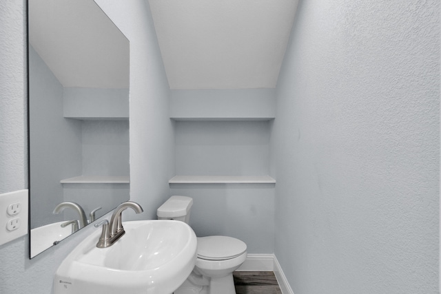 2811 Wichita St, Houston, TX 77004 - bathroom with a sink and wood finished floors