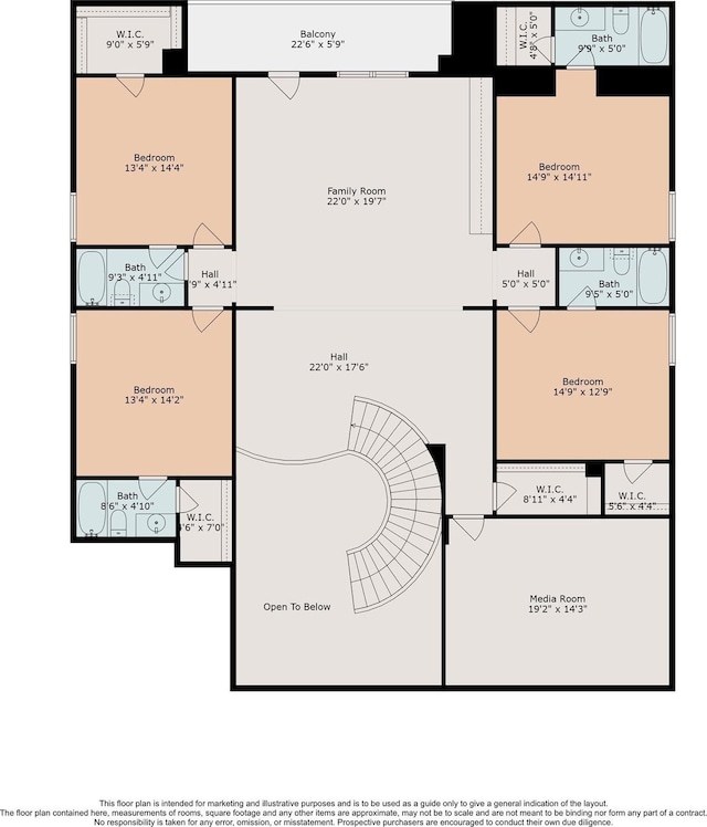 3310 Glen Haven Blvd, Houston, TX 77025 - view of property floor plan