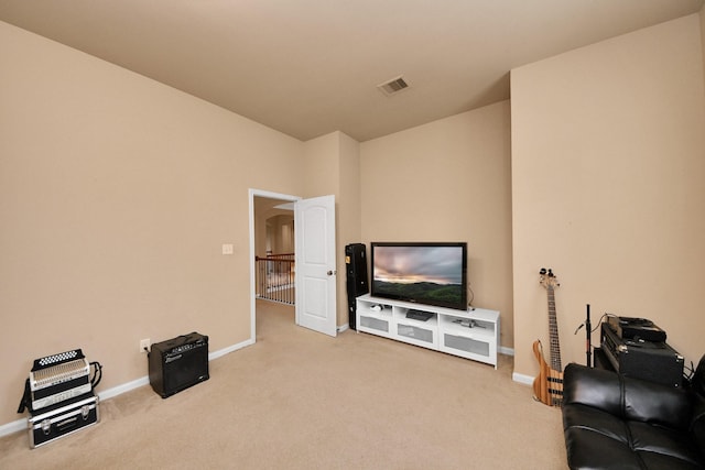 13723 Playa Lucia Ct, Houston, TX 77044 - carpeted living room with baseboards