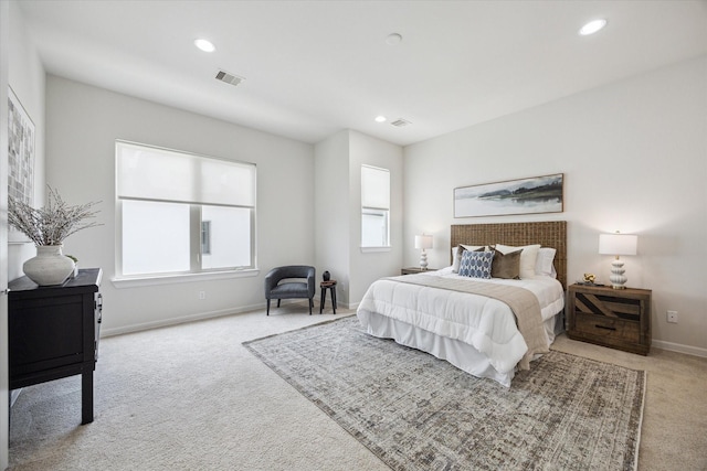 805 Sandman St, Houston, TX 77007 - bedroom with carpet floors and recessed lighting