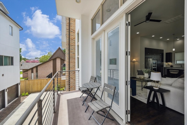 805 Sandman St, Houston, TX 77007 - view of balcony