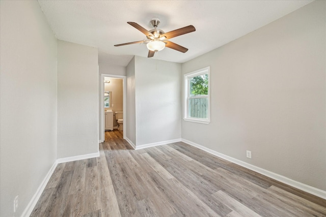 210 Laurel St, Lake Jackson, TX 77566 - unfurnished room featuring wood finished floors and ceiling fan