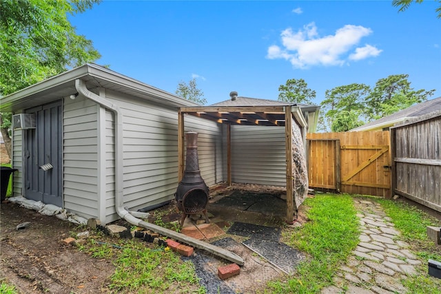 18910 Casper Dr, Spring, TX 77373 - view of outbuilding featuring a gate