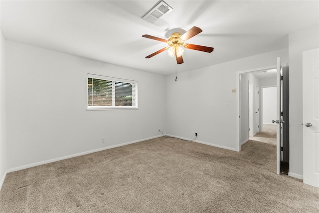 18910 Casper Dr, Spring, TX 77373 - empty room with carpet floors and a ceiling fan
