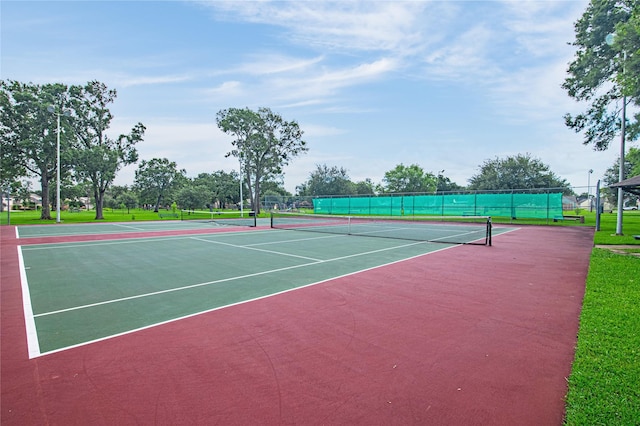 16606 Neumann Dr, Houston, TX 77058 - view of tennis court with community basketball court