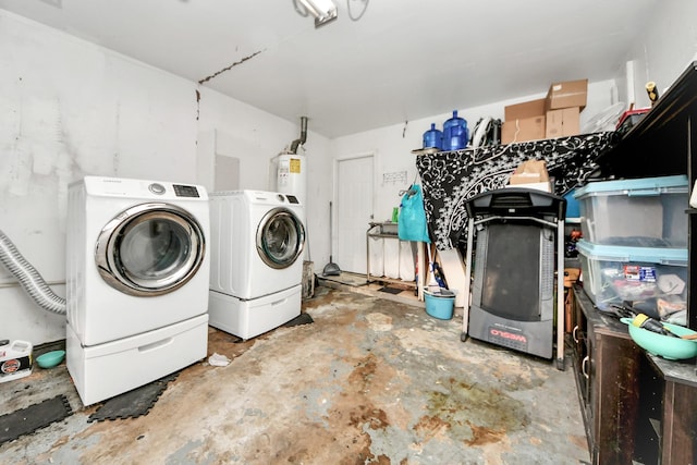 4827 Dalmatian Dr, Houston, TX 77045 - washroom with washing machine and dryer