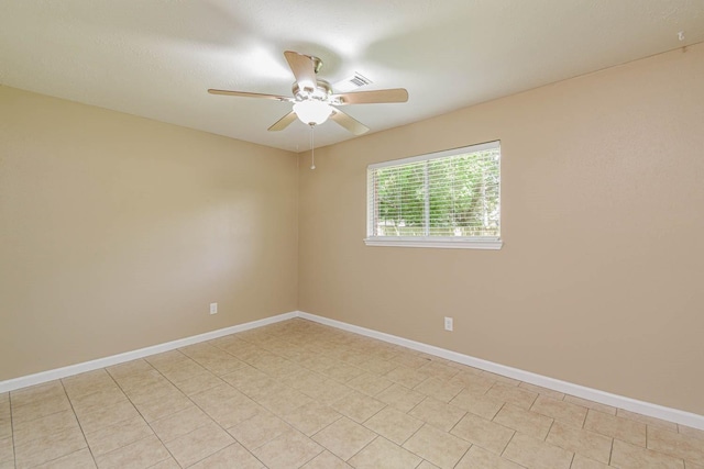 1011 Minnesota St, South Houston, TX 77587 - spare room featuring a ceiling fan and baseboards