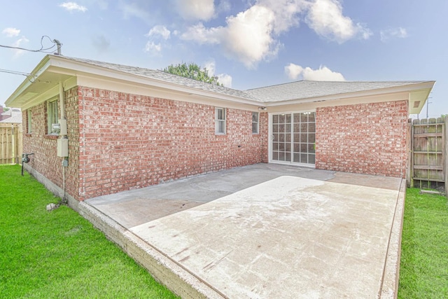 1011 Minnesota St, South Houston, TX 77587 - back of house with brick siding and a patio area