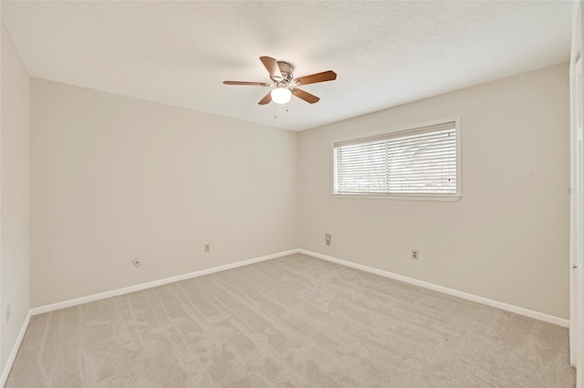 9306 Claridge Dr, Houston, TX 77031 - spare room featuring light colored carpet and ceiling fan