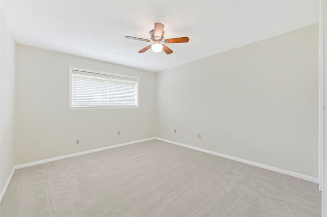 9306 Claridge Dr, Houston, TX 77031 - empty room featuring a ceiling fan and light carpet
