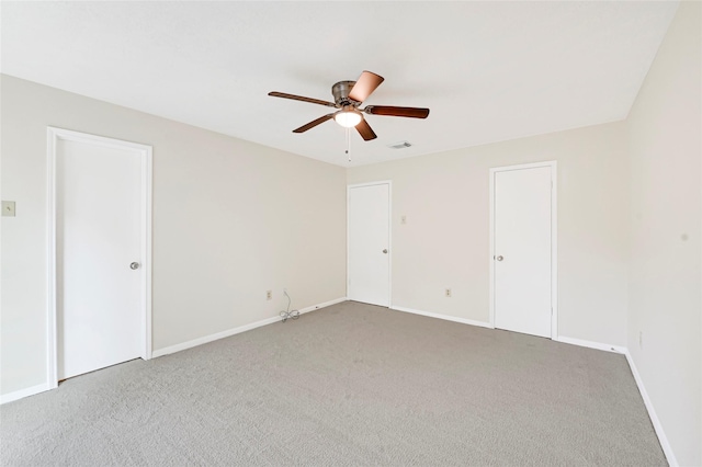 9306 Claridge Dr, Houston, TX 77031 - unfurnished bedroom featuring carpet flooring and ceiling fan