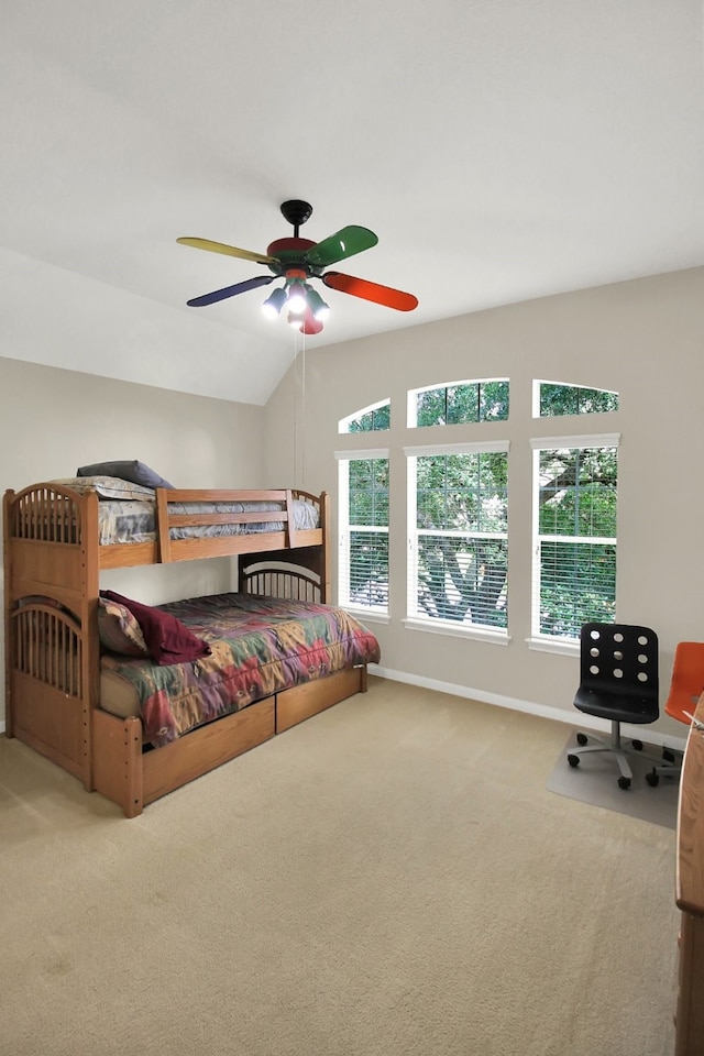 603 Forest Bend Ln, Friendswood, TX 77546 - carpeted bedroom with multiple windows and ceiling fan