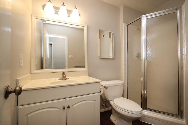 9400 Doliver Dr Unit 70, Houston, TX 77063 - bathroom featuring a shower stall and vanity