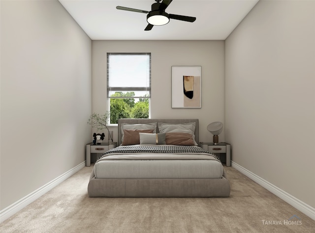 4817 Keeland St, Houston, TX 77016 - bedroom with carpet floors and ceiling fan