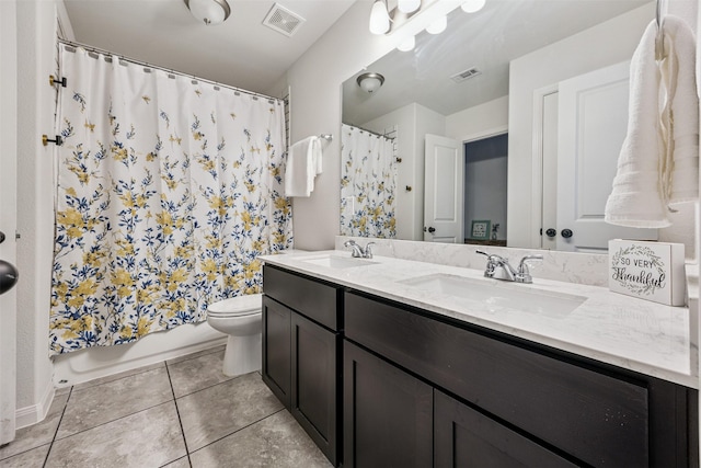 15603 Beltie Dr, Humble, TX 77346 - full bathroom featuring double vanity and tile patterned flooring