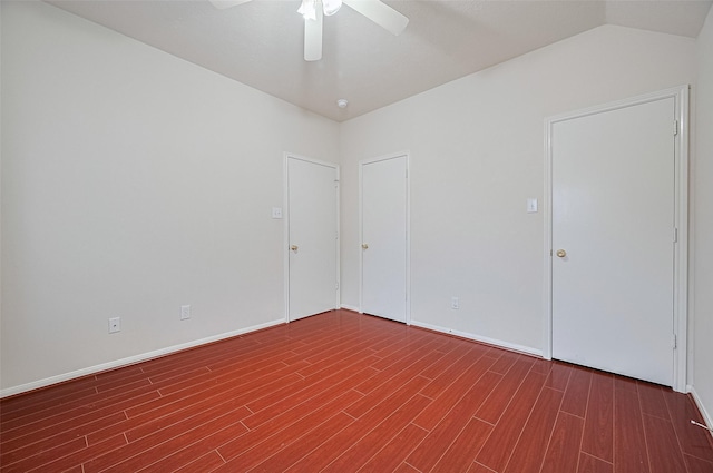 17134 Fairway Glen Ct, Sugar Land, TX 77498 - empty room featuring wood finished floors and ceiling fan