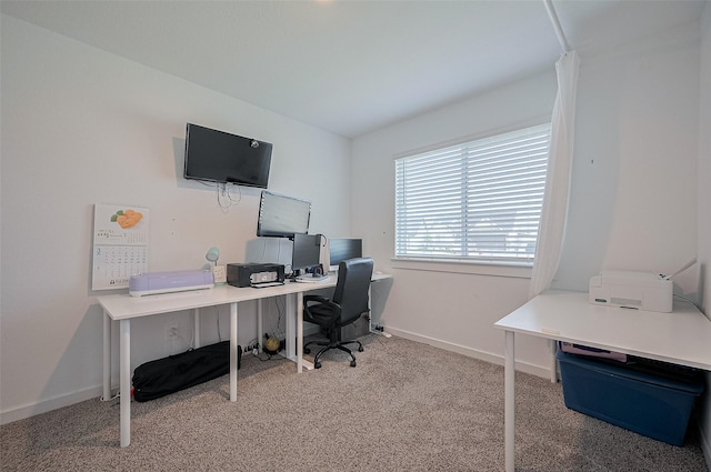 3918 Beltingham Bend Way, Fulshear, TX 77441 - office area featuring carpet floors and baseboards