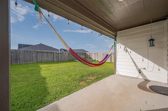 3918 Beltingham Bend Way, Fulshear, TX 77441 - fenced backyard featuring a patio