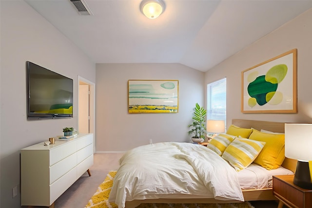 20027 Oland Way, Houston, TX 77073 - bedroom featuring carpet and lofted ceiling
