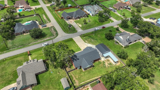 6202 Oleander Dr, Baytown, TX 77523 - aerial view of property's location with nearby suburban area
