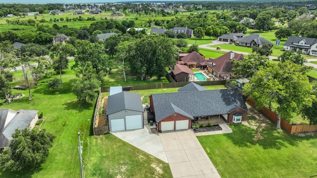 6202 Oleander Dr, Baytown, TX 77523 - aerial view of residential area