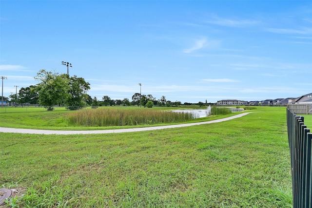 160 Majestic Shores Ln, La Porte, TX 77571 - view of yard with a water view