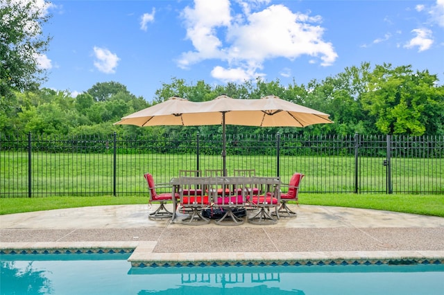 21215 Kelliwood Greens Dr, Katy, TX 77450 - view of swimming pool with a patio area