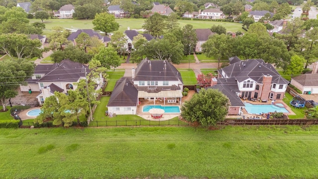 21215 Kelliwood Greens Dr, Katy, TX 77450 - aerial perspective of suburban area with a pool