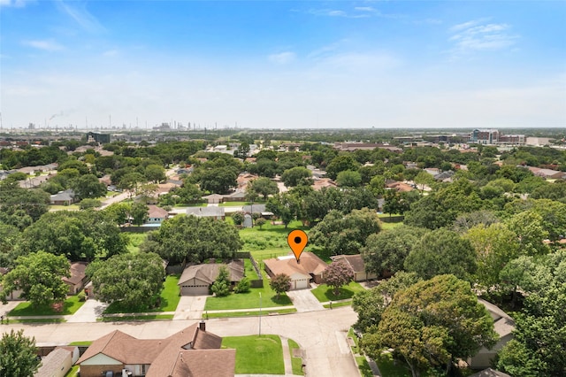 3808 Montego Dr, Baytown, TX 77521 - aerial perspective of suburban area