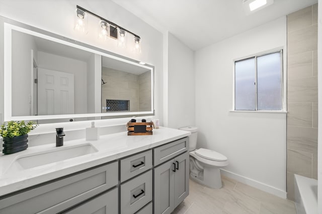 9030 Tanager St, Houston, TX 77036 - full bath with vanity and toilet