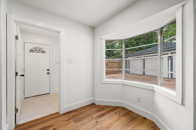 9030 Tanager St, Houston, TX 77036 - spare room with light wood-type flooring and baseboards
