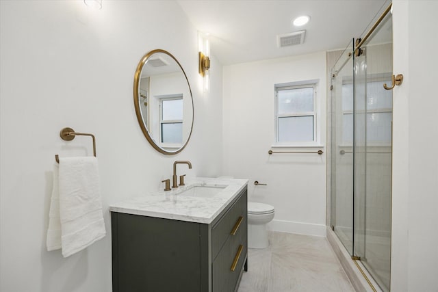 5005 Chestnut St, Bellaire, TX 77401 - full bath with vanity and a stall shower
