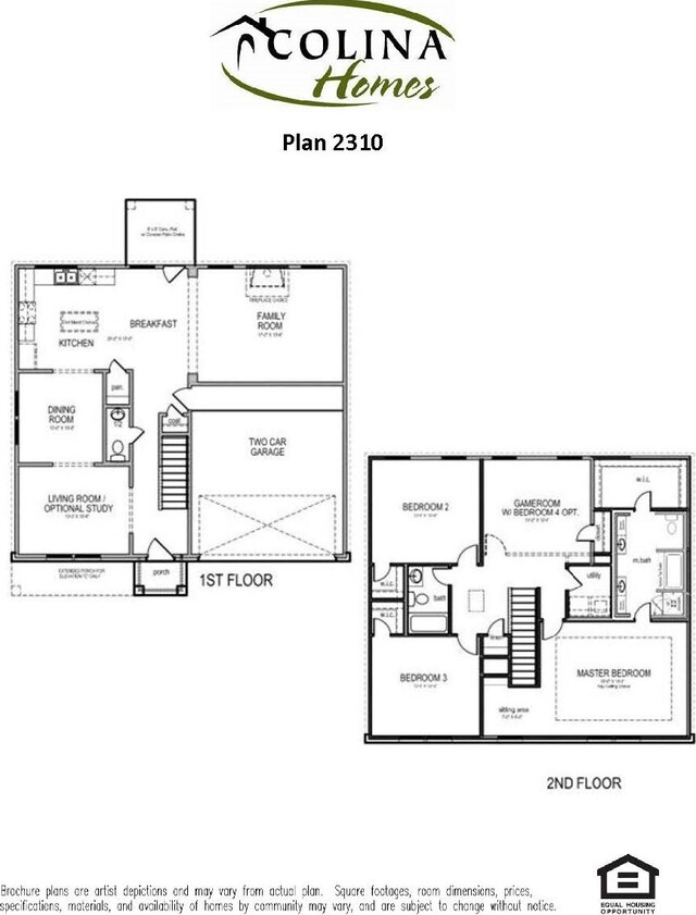 3210 Falling Brook Dr, Baytown, TX 77521 - view of room layout