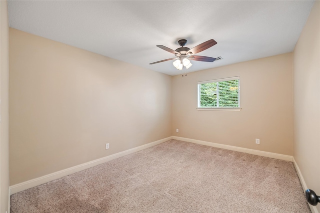 2546 Anzalone Dr, Spring, TX 77373 - carpeted empty room featuring ceiling fan and baseboards