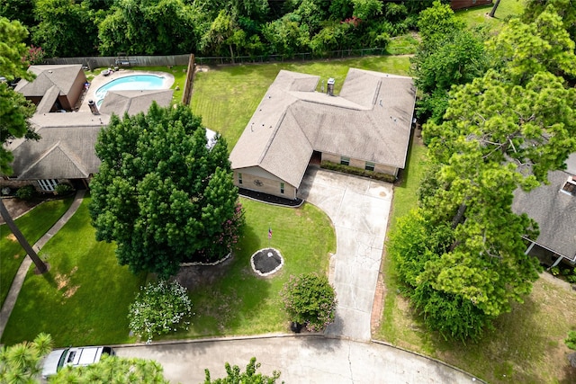 2546 Anzalone Dr, Spring, TX 77373 - view of subject property featuring a pool