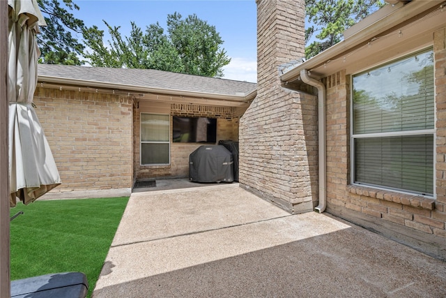 2546 Anzalone Dr, Spring, TX 77373 - view of patio / terrace with area for grilling