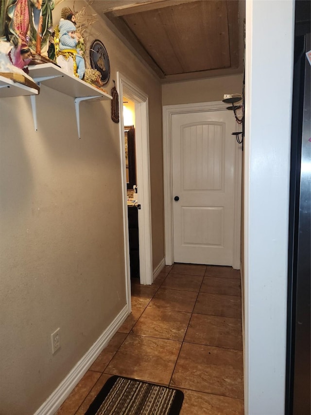 1902 July St, Houston, TX 77093 - hall with tile patterned floors