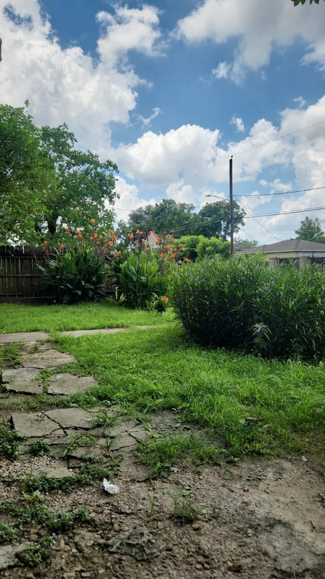 1902 July St, Houston, TX 77093 - view of yard