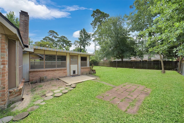 3507 Dawnwood Dr, Spring, TX 77380 - fenced backyard featuring a patio