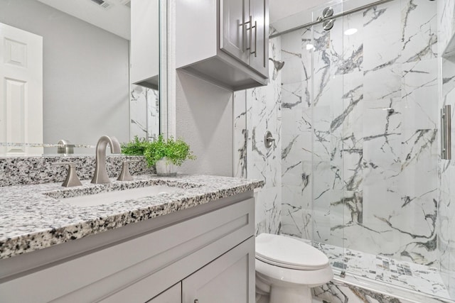 16820 Laurelwood Dr, Channelview, TX 77530 - full bath with a marble finish shower and vanity
