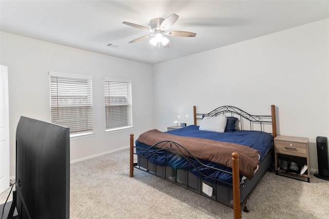 214 Water Grass Trl, Clute, TX 77531 - bedroom featuring carpet and ceiling fan