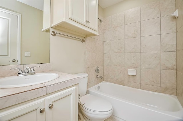 222 Knox St Unit F, Houston, TX 77007 - bathroom featuring vanity and bathtub / shower combination