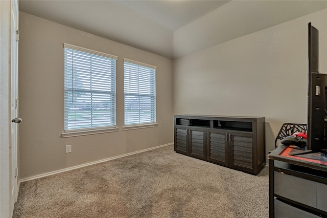 11503 Parrot Fish Ct, Conroe, TX 77304 - bedroom with carpet flooring and vaulted ceiling