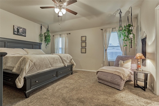 11503 Parrot Fish Ct, Conroe, TX 77304 - bedroom with carpet and ceiling fan