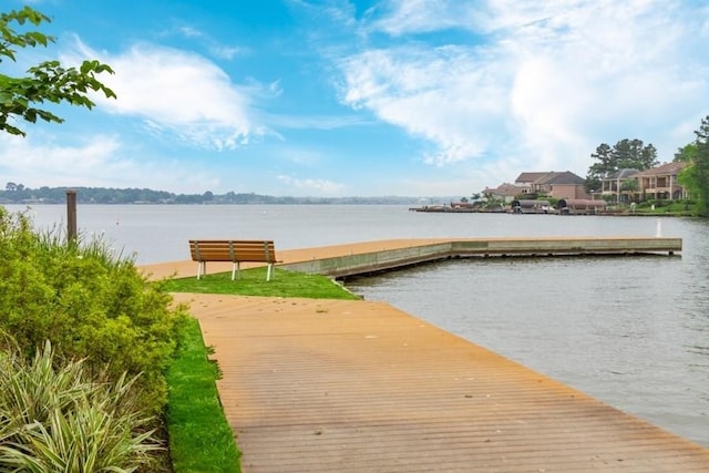 11503 Parrot Fish Ct, Conroe, TX 77304 - dock featuring a boat ramp and a water view