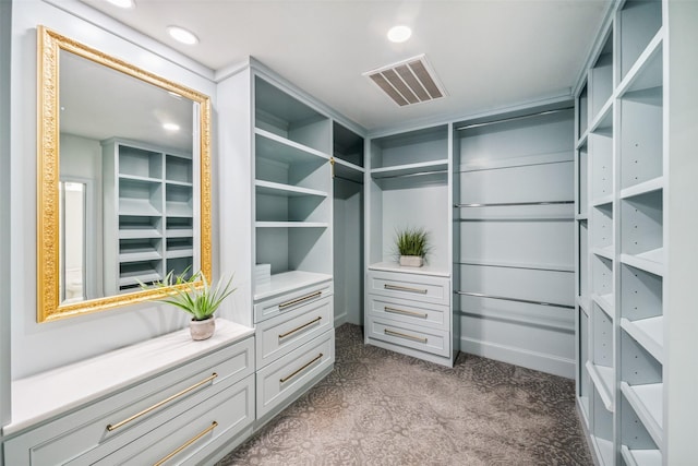 1114 W Cottage St, Houston, TX 77009 - walk in closet with dark carpet