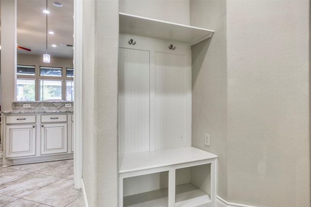29114 Davenport Dr, Katy, TX 77494 - mudroom featuring recessed lighting