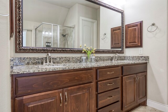 29114 Davenport Dr, Katy, TX 77494 - full bath featuring double vanity and a shower stall